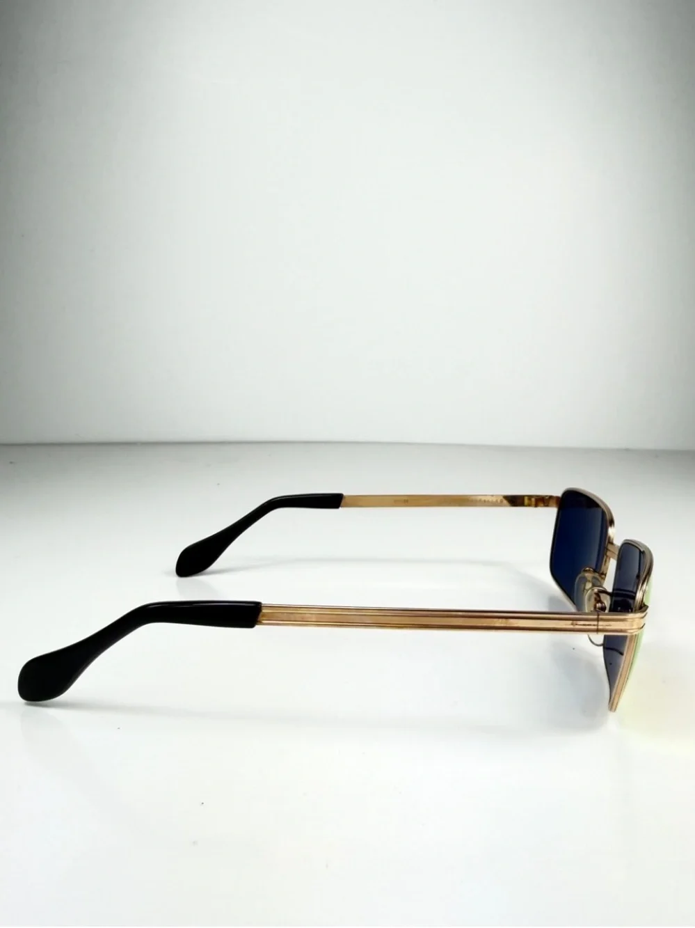 Deadstock Vintage Frames Co Venus Vita Gold Filled Rectangle Watermelon Lens Set